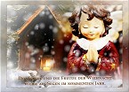 Feiertage - Himmlischer Weihnachtsgruß